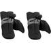 2 Pairs Dog Boots Anti Slip Paws Protectors Soft Dogs Shoes with Straps Pet Supplies Accessories for Indoor Outdoor Walking Running Sports Shoes Boot Slippers for Women (Black 1)