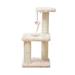 HIBRO Dog Bike Rack Pannier Dog Three Tier Three Post Cat Climbing Frame Sisal Cat Scratching Board Cat Toys Decompression Cat Scratching Post Cat Climbing Frame Multi Level Pet Playhouse