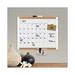 U Brands PINIT Magnetic Dry Erase Calendar with Plastic Frame 20 x 16 White Surface and Frame | Order of 1 Each
