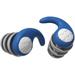 Noise canceling earplugs Silicone earplugs Sleep earplugs Shower earplugs Hearing Protection earplugs for Swimming Concert Rest Study Work Travel (Blue Large)