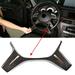 SUKIY For Mercedes For Benz C E Ml Gl W204 Car Steering Wheel Panel Frame Cover Trim
