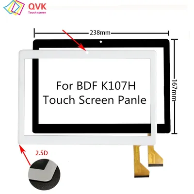 Neue 10 1 zoll weiß für bdf k107h CH-10114A2-L-S10 zs bh4872 fx1912 tablet touchscreen panle