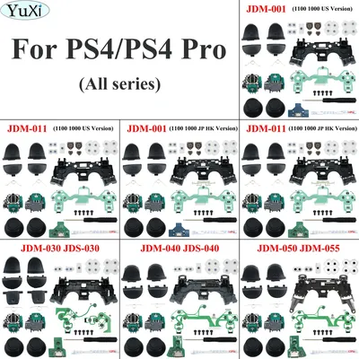 Für PS4 Pro JDM JDS 055 050 040 030 001 011 Controller L1 R1 L2 R2 Trigger Taste Leitfähigen Gummi Image