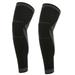 OUNONA 2pcs Knee Brace Non-Skid Knee Support Stability Protective Knee Pad (Black)