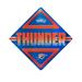 Rico Industries Basketball Oklahoma City Thunder Metal Sign 16.5 x 16.5 Home DÃ©cor - Bedroom - Office - Man Cave