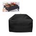 BBQ Grill Cover Waterproof Heavy Duty Patio Outdoor Oxford Barbecue Smoker Grill Cover (80 * 66 * 100CM)