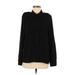 Calvin Klein Long Sleeve Blouse: Black Tops - Women's Size Medium