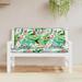 Dcenta Garden Bench Cushions 2pcs Multicolor 47.2 x19.7 x2.8 Fabric