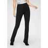 Jazzpants KANGAROOS, Damen, Gr. 40 (M), N-Gr, schwarz, Jersey, Obermaterial: 95% Baumwolle, 5% Elasthan, unifarben, casual, bequem lang, Hosen, mit hohem Stretch-Anteil sitzt wie eine zweite Haut