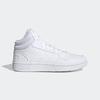 Sneaker ADIDAS SPORTSWEAR "HOOPS 3.0 MID LIFESTYLE BASKETBALL CLASSIC VINTAGE", Gr. 40, weiß (cloud weiß, cloud weiß, cloud weiß), Synthetik, Textil, sportlich, Schuhe