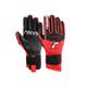 Skihandschuhe REUSCH "World Cup Warrior Neo" Gr. 10, schwarz (schwarz, rot) Damen Handschuhe Sporthandschuhe