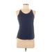 Nike Active Tank Top: Blue Activewear - Women's Size Medium