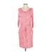 Cynthia Rowley TJX Casual Dress: Pink Dresses - Women's Size Small