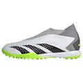 adidas Unisex Predator Accuracy.3 LL TF Football Shoes (Turf), FTWR White/core Black/Lucid Lemon, 10 UK