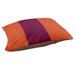 East Urban Home Miami Dog Bed Pillow Metal in Orange/Red | Extra large (50" W x 40" D x 7" H) | Wayfair B8CE95BE507447AFBB17718D4EAED1E5