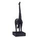 StyleCraft Home Dann Foley Hybrid Animal Figurine Marble in Black | 11.81 H x 3.54 W x 5.51 D in | Wayfair DFA51202DS