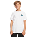 Quiksilver Boys Rising Water T-Shirt - White - 7 YRS