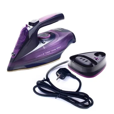 Home wireless Handheld Steam Iron for Clothes, With Non-Stick Soleplate - 2000W Clothes Iron With