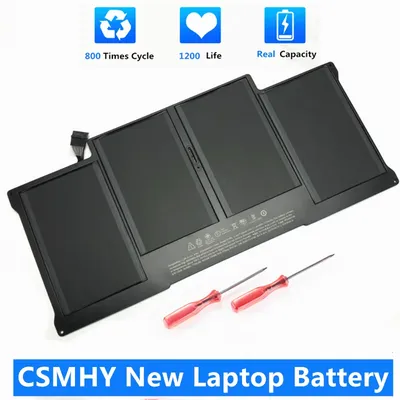 CSMHY-Batterie A1496 pour Apple MacPleAir 13 "A1466 2012/2013/2014/2015/2017 MD760LL/A MD761CH/A