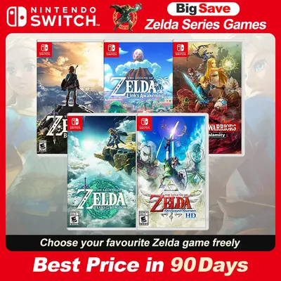 The Legend of Zelda Tears of the Kingdom Skyward Nintendo Switch Game Breath of the Wild Link's