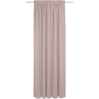 Vorhang WIRTH "Uni Collection", rosa, B:142cm H:405cm, Baumwolle (Bio-Baumwolle), Gardinen, nach Maß Image