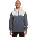 Kapuzensweatjacke QUIKSILVER "Keller" Gr. XS, blau (navy blazer heather) Herren Sweatjacken