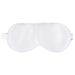 OUNONA 1Pc Silk Sleeping Eyeshade Comfortable Eye Mask Breathable Blindfold Night Eye Patch for Men Women (White)