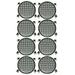 8 MK Audio MKDJS18 18 Subwoofer Speaker Grill18 Subwoofer Speaker Metal Mesh Cover Waffle Speaker Grill Protect Guard DJ