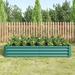 Raised Beds for Gardening Planter Outdoor Garden Boxes Outdoor Raised Metal Raised Garden Beds for Vegetables and Flowers