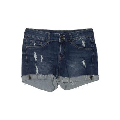 Kohl's Denim Shorts: Blue Print Bottoms - Women's Size 11 - Distressed Wash