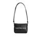Calvin Klein Jeans Women Shoulder Bag Small, Black (Black With Rose), One Size