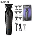 Kemei 2299-Tondeuse à cheveux sans fil pour barbier 0mm machine de découpe et finition électrique