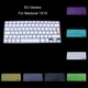 Coque de protection en Silicone pour clavier Apple Macbook Air Pro 13/15 8 couleurs Version