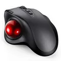 Bluetooth Mouse Rechargeable 2.4G USB Wireless Mice Ergonomic Trackball Mouse for Computer 1000 1600