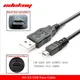 UC-E6 Digital Camera USB Data Cable Mini 8 Pin for Nikon CoolPix Fuji Panasonic Olympus Sony Camera