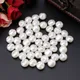 50pcs 10mm 11mm Round Sewing Pearl Buttons For Clothing Sewing Accessories Clothing Scrapbooking