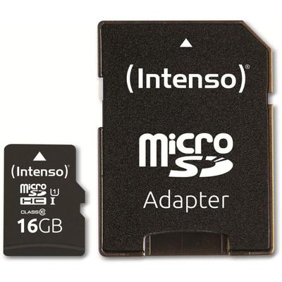 Intenso - MicroSD-Card Performance Line, 3424470, 16 gb