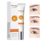 BIOAQUA Vitamin C Eye Cream Under Eye Dark Circle Remover Moisturizes Brightening Eyes Contour