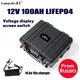 Lifepo4 Batterie 12V 100ah 120ah Power Bank wiederauf ladbare Batterie Solar batterie 150ah mit BMS