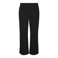 VERO MODA CURVE Damen VMCLIVA HW Wide Pant CUR NOOS Trousers, Black, 46W x 32L