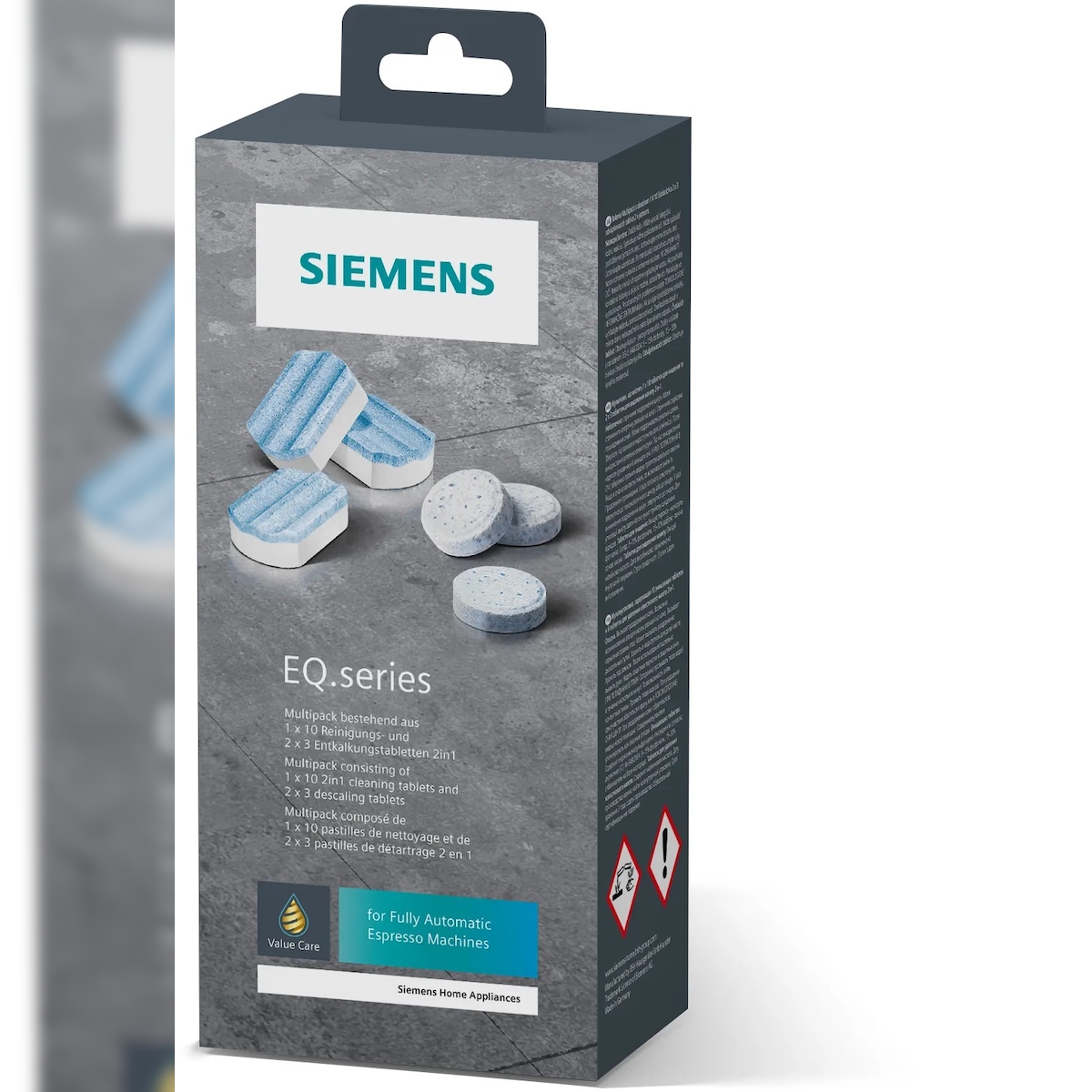 Siemens TZ80003A Kaffeemaschinenteil & -zubehör Reinigungstablette Image