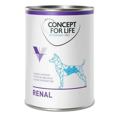 24 x 400 g Renal Concept for Life Veterinary Diet Hundefutter nass