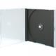Jewel Case 1 CD tray black 100 St XLayerPro