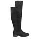 Yours - Faux Suede Stretch Over The Knee Boots In Wide E Fit & Extra Wide Eee Fit - Women's