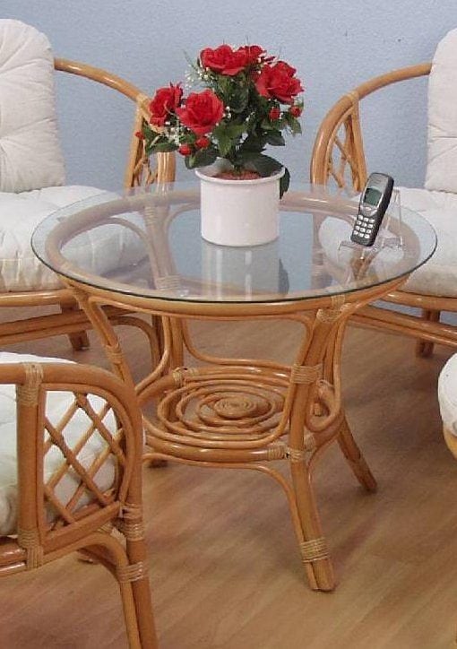 Beistelltisch HOME AFFAIRE, gelb (honigfarben), B:70cm H:57cm T:70cm, Tische, Home affaire