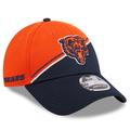 Men's New Era Orange/Navy Chicago Bears 2023 Sideline 9FORTY Adjustable Hat