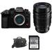 Panasonic Lumix GH6 Mirrorless Camera with 10-25mm Lens and Accessories Kit DC-GH6BODY