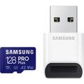 Samsung 128GB PRO Plus UHS-I microSDXC Memory Card with Card Reader MB-MD128SB/AM