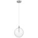 Savoy House Meridian 14" Wide Brushed Nickel 1-Light Pendant