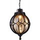 Choyclit - 1 lumière extérieure étanche suspension tradition européenne Victoria verre lanterne